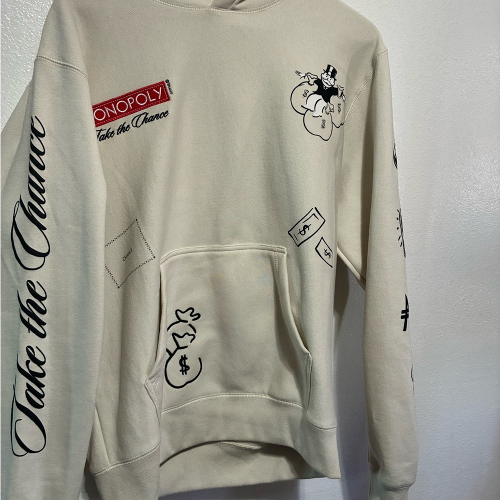 Monopoly Men's Cream Sweater - Picture 6 of 9